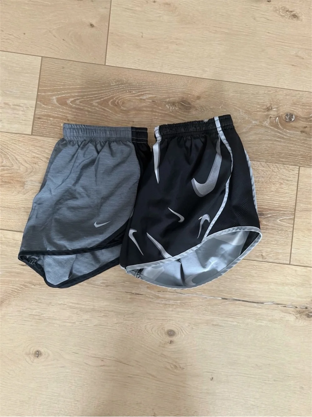 Nike Men’s Athletic Shorts Duo — Black & Gray